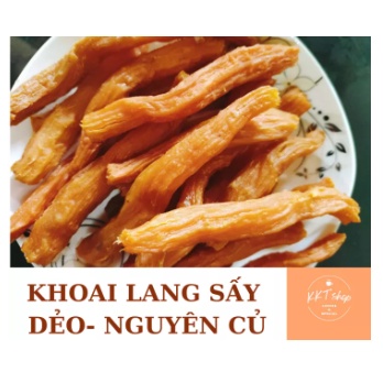 KHOAI LANG SẤY DẺO NGUYÊN CỦ- ĐẶC SẢN ĐÀ LẠT