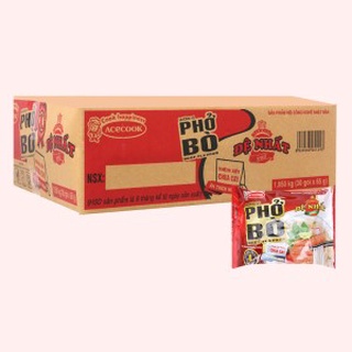 Thùng 30 gói phở bò đệ nhất gói 65g / phở đệ nhất vị bò 65gr