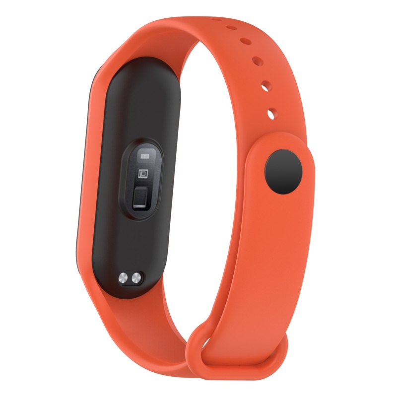 Dây Đeo Thay Thế Chất Liệu Silicon Màu Trơn Cho Xiaomi Smart Band 7 / mi Band 7 miband7 mi band7