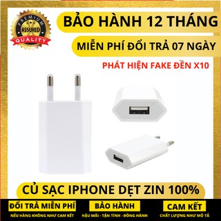 [BẢO HÀNH 12 THÁNG] CỦ SẠC IPHONE DẸT CAM KẾT CHUẨN ZIN MÁY - CÓC SẠC IPHONE