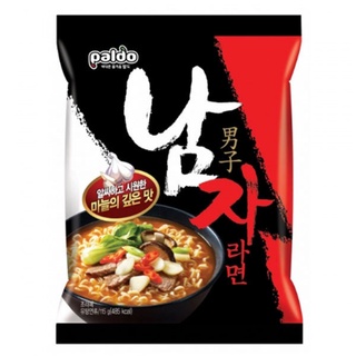 Mì vị tỏi cay paldo namja ramen 115g - 남자라면 - mì tôm hàn quốc gói 115g - hàng nội địa hàn quốc