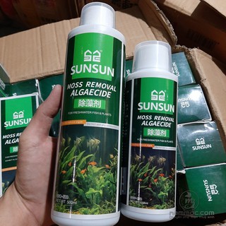 Dung dịch diệt rêu hồ cá sunsun moss removal algaecide