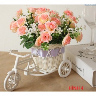 Xe đạp hoa trang trí