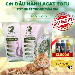 Mã 256FMCGSALE giảm 7% tối đa 100K đơn 500K Cát đậu phụ tofu cho mèo ACAT