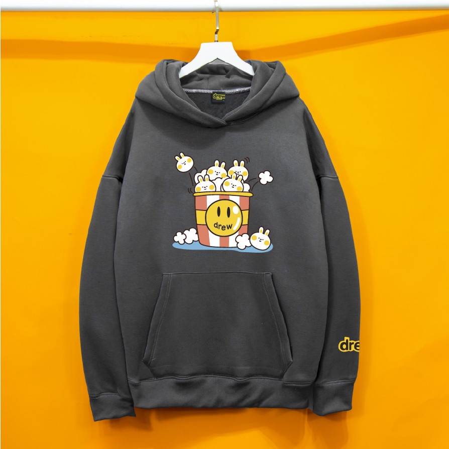 Áo nỉ Hoodie Drew BỎNG THỎ Hogoto shop , Áo hoodie nam nữ nỉ bông cotton