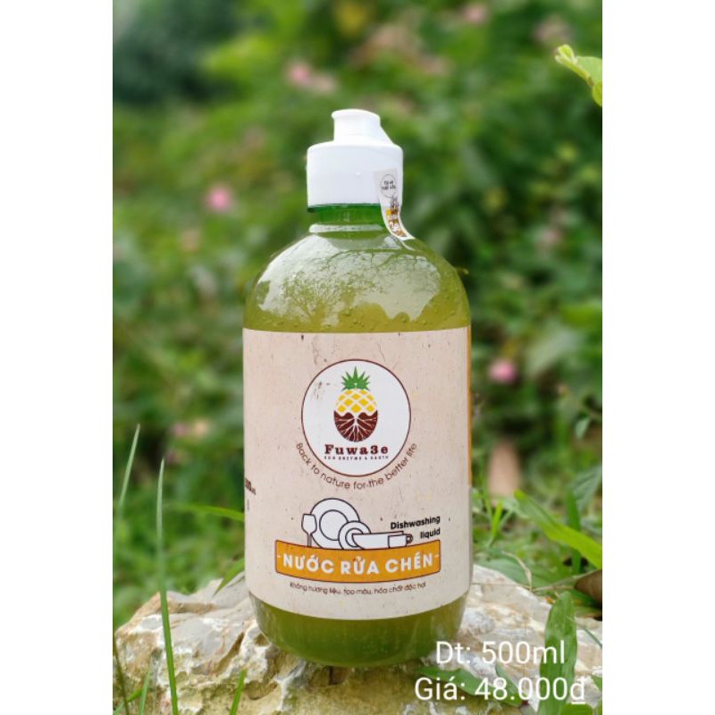 Nước rửa chén hữu cơ FUWA3E 500ml
