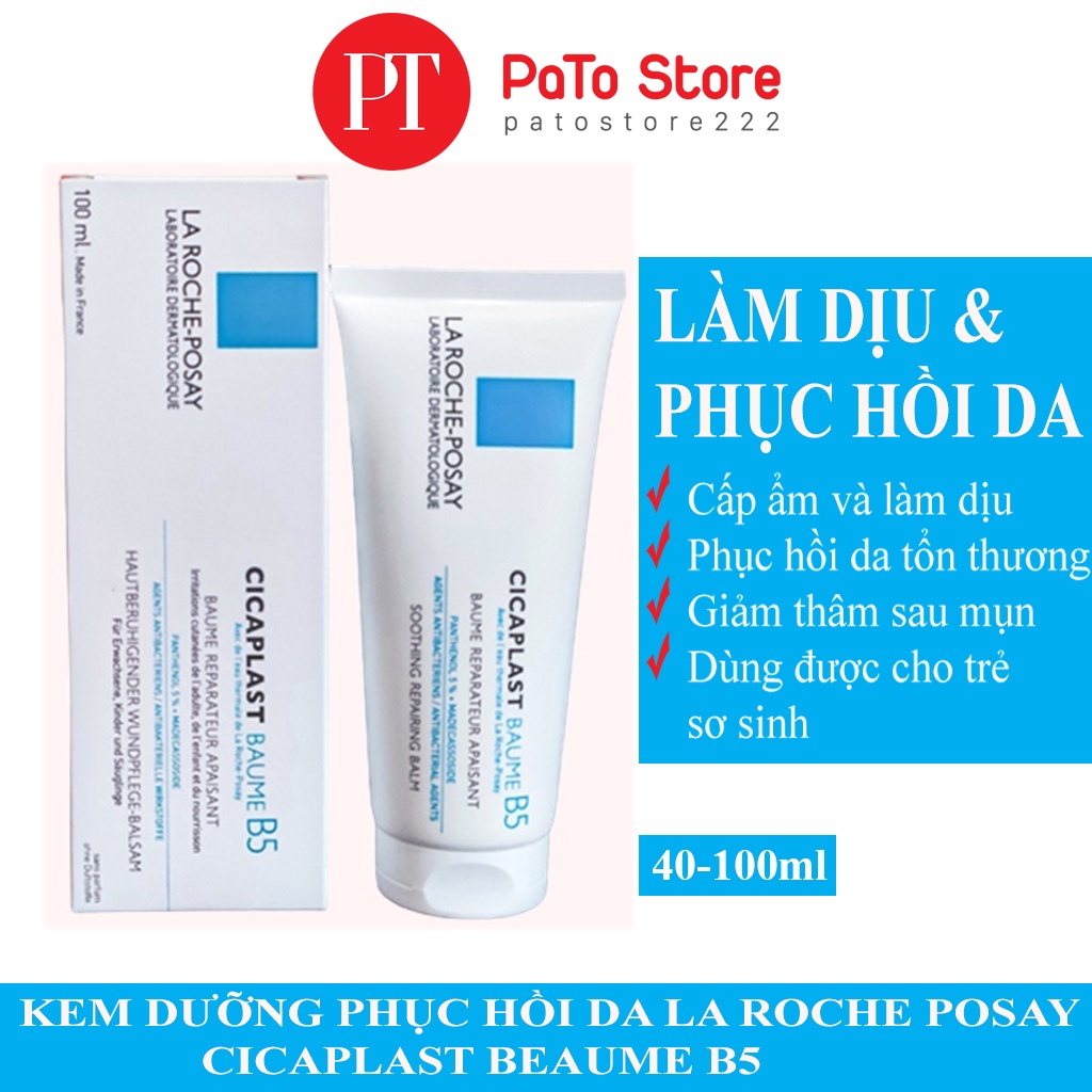 Kem Dưỡng La Roche Posay b5 phục hồi da Cicaplast b5 Baume