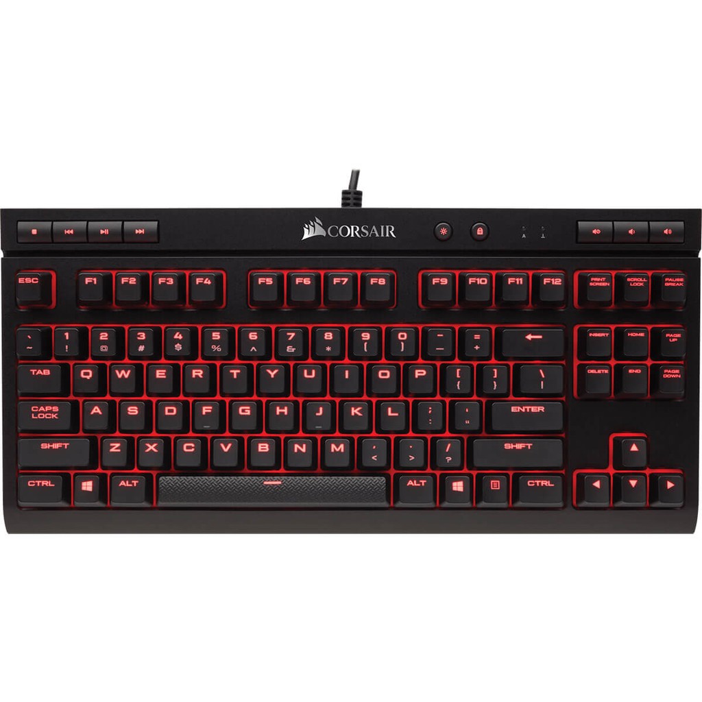 Bàn phím cơ CORSAIR K63 Mx Red CH-9115020-NA