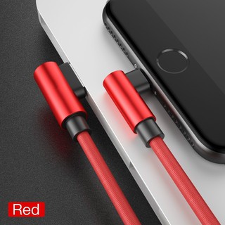 Cáp sạc nhanh USB gập 90 độ cho Iphone Android Type-c