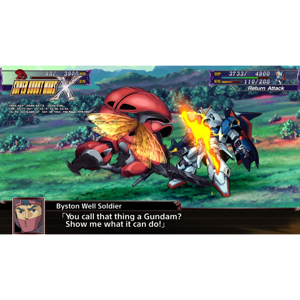 Mô Hình Nhân Vật Robot Trong Phim Super Robot Wars X