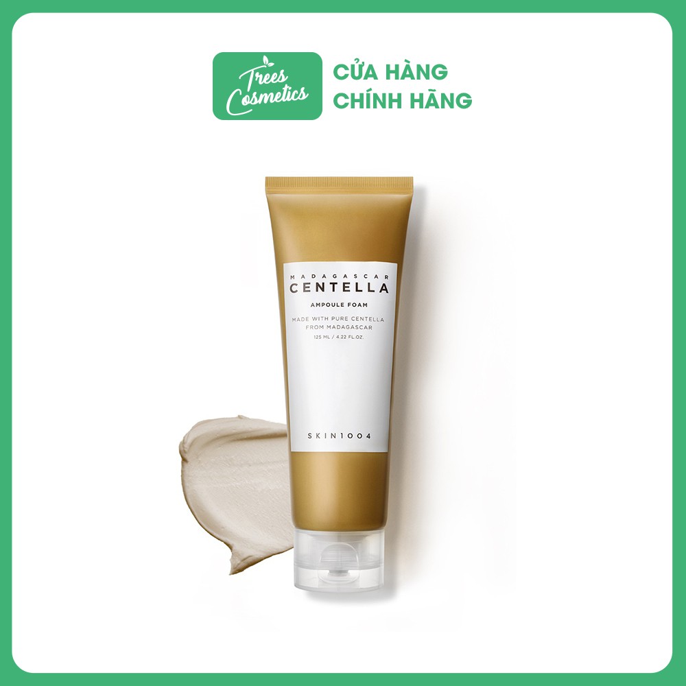 Sữa Rửa Mặt Dưỡng Ẩm Và Làm Sạch Da Skin1004 Madagascar Centella Ampoule Foam 125ml - Hàn Quốc Chính Hãng