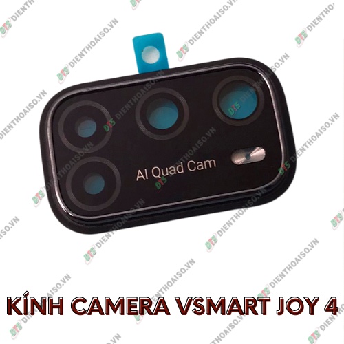 Kính camera vsmart joy 4 kèm keo dán