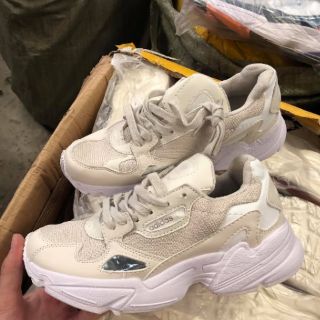 < VIDEO + ẢNH THẬT > GIÀY SNEAKER FALCON TRẮNG FULL THẤP CỔ