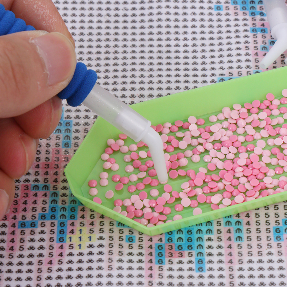 Bút đầu cong chống mỏi dành cho làm tranh đính kim cương pha lê 5d thủ công chất lượng