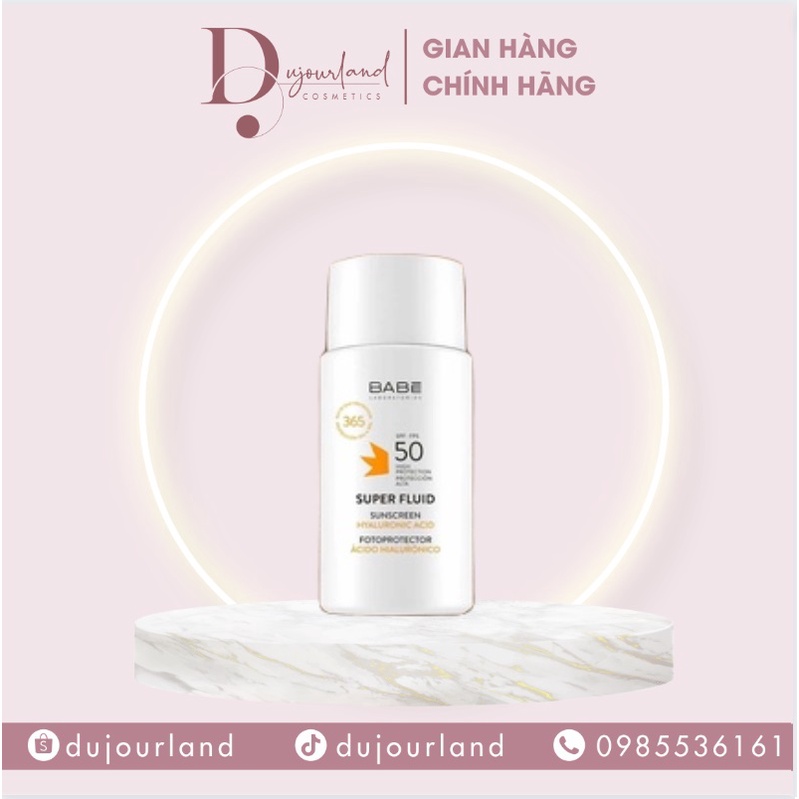 KEM CHỐNG NẮNG CHO DA DẦU MỤN BABE FACIAL SUNSCREEN SPF 50