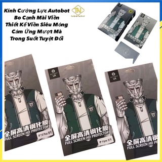Kính cường lực iphone,cường lực iphone trong suốt,chính hãng autobot,mõng siêu đẹp,bo cạnh viền,đủ mã từ 7P -> 12promax.