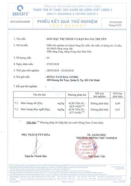 Tinh dầu xóa thâm gia truyền ( đánh bay thâm vùng kín, ,thâm mụn, môi, nách, mắt,..)handmade