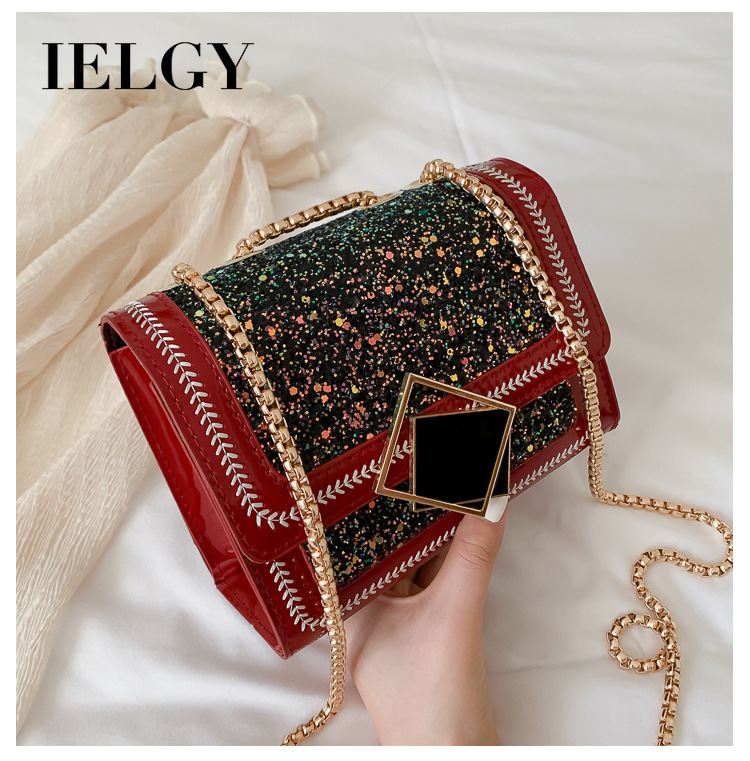 Túi Xách Nữ Đeo Chéo Dây Mắc Xích Thời Trang