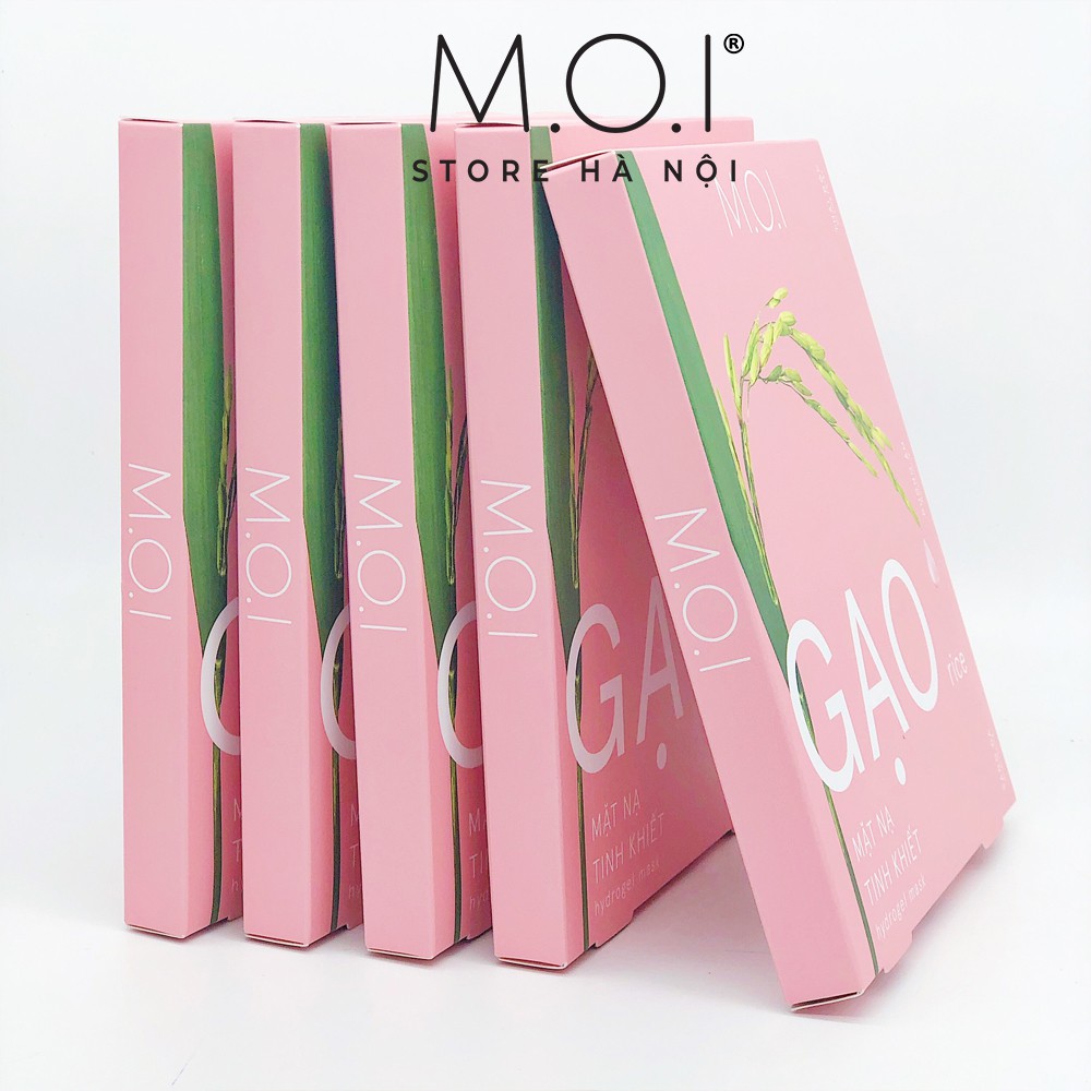 Mặt nạ gạo tinh khiết MOI ♥️ Mặt nạ gạo Hồ Ngọc Hà M.O.I Cosmetics Hà Nội | BigBuy360 - bigbuy360.vn