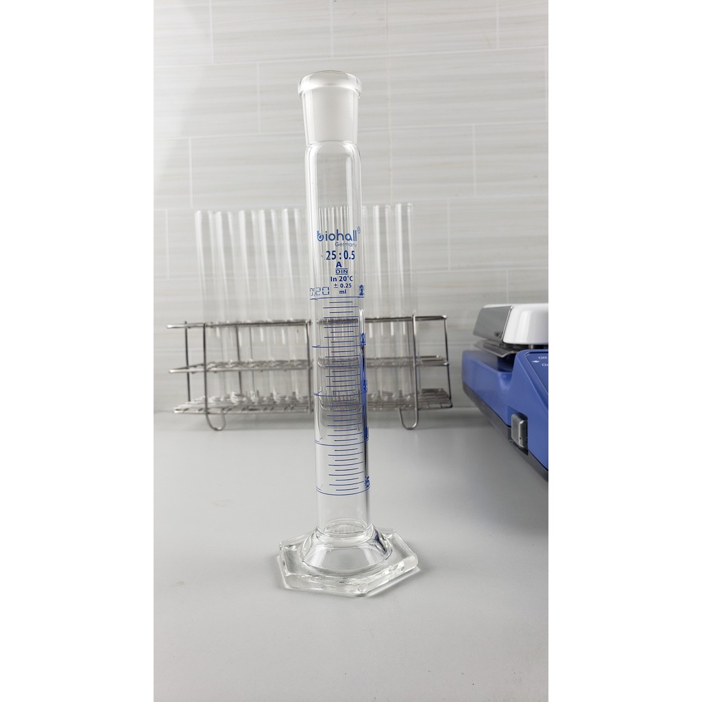 ỐNG ĐONG THỦY TINH CÓ NẮP- HÀNG ĐỨC 25ML