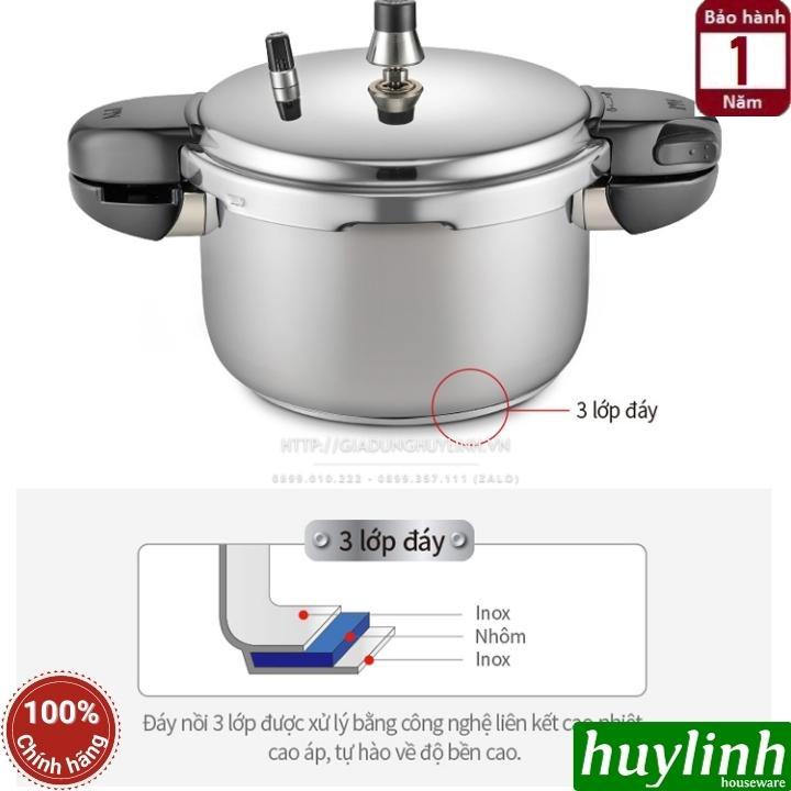 Nồi áp suất Inox đáy từ PoongNyun HNVPC-06(IH) - 3.2 lít