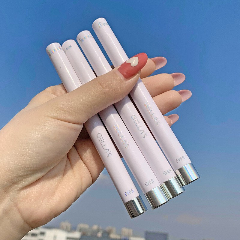 Phấn Mắt Dạng Bút Màu Sắc Tươi Sáng Thiết Kế Đầu Chấm Bi Tiện Dụng