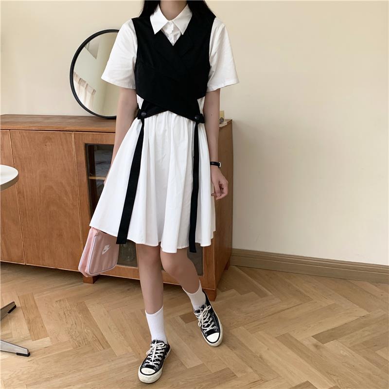 Đầm Phong Cách Retro Thời Trang Mùa Hè 2020 Dành Cho Nữ đầm bầu váy nữ váy bé gái váy dài chân váy dài váy nữ chân váy dài