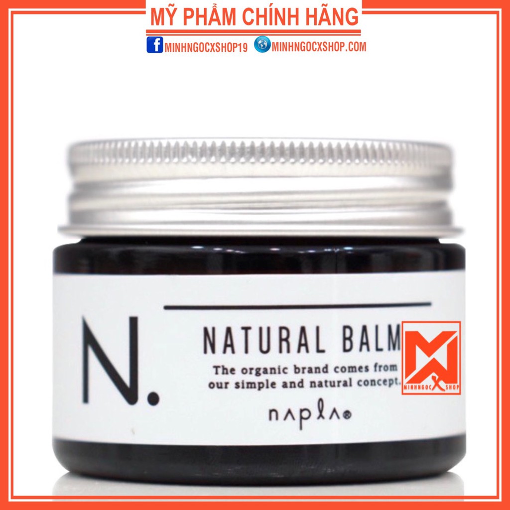 Sáp dưỡng tóc tạo kiểu NAPLA N. NATURAL BALM 45g chính hãng