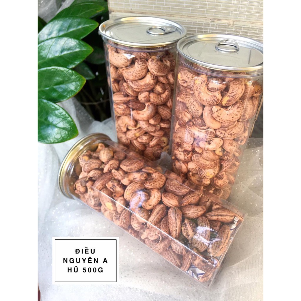 HẠT ĐIỀU RANG NGUYÊN VỊ CÒN VỎ LỤA - LOẠI A - HẠT CỒ 500GR