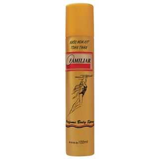Nước hoa xịt toàn thân cô gái Perfume Body Spray full các loại màu - 100 ml - Familiar Shop
