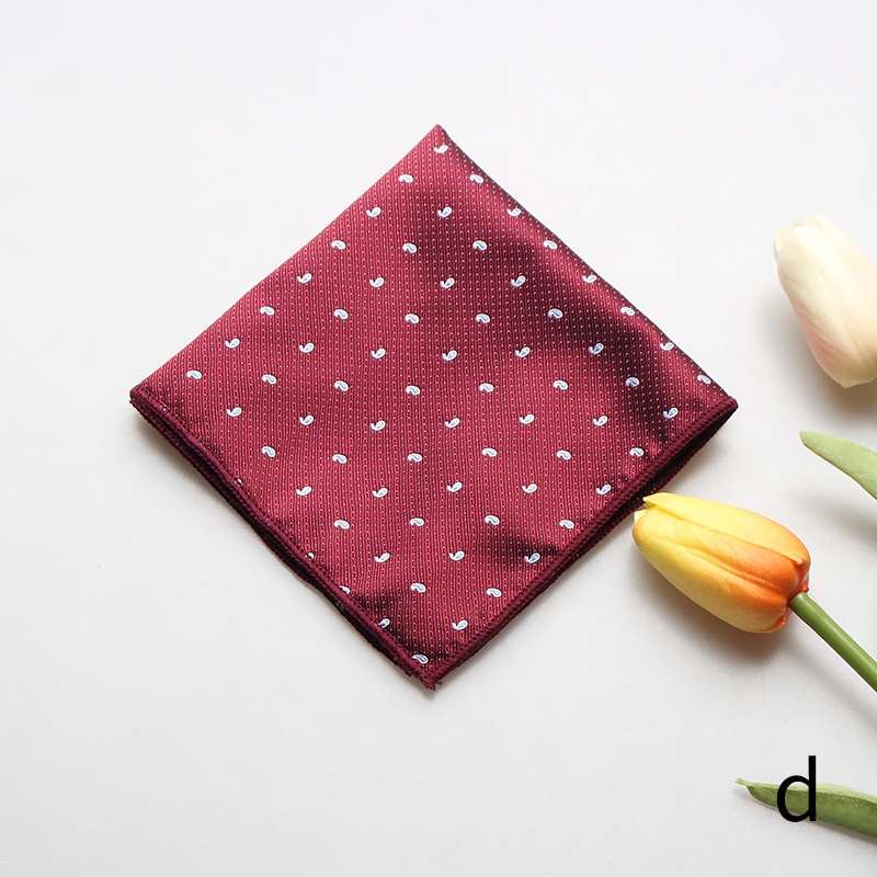 Khăn Tay Bỏ Túi Hình Vuông Họa Tiết Retro Phong Cách Anh Quốc Cho Nam