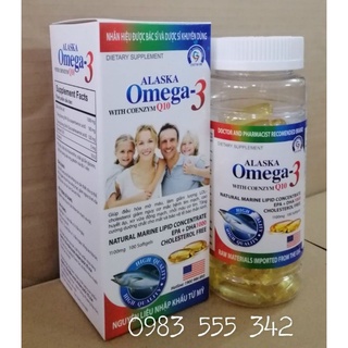 Alaska omega 3 bổ sung dưỡng chất, tăng cường thị lực cho mắt