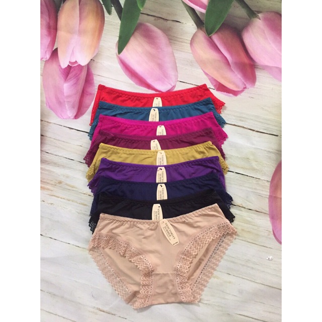 Set 10 Quần Lót Đúc Su Phối Ren Mã 5865