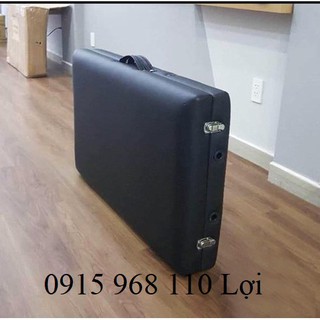 Giường massage gấp vali chân inox