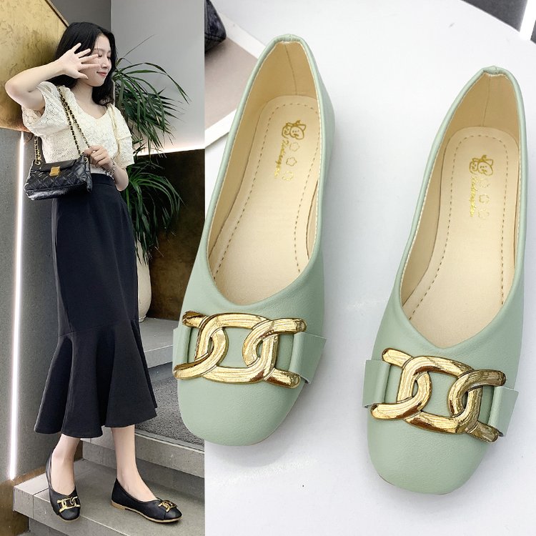 Giày Búp Bê Mũi Vuông Đế Bằng Thời Trang Cho Nữ | BigBuy360 - bigbuy360.vn