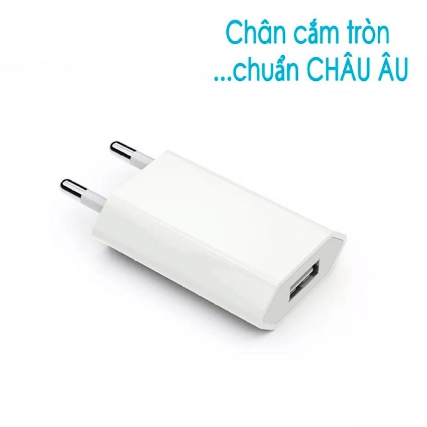 củ sạc cho dòng iphone 5, 6, 7, 8, X, 11 cóc sạc dài không kén máy, không báo lỗi, không loạn cảm ứng