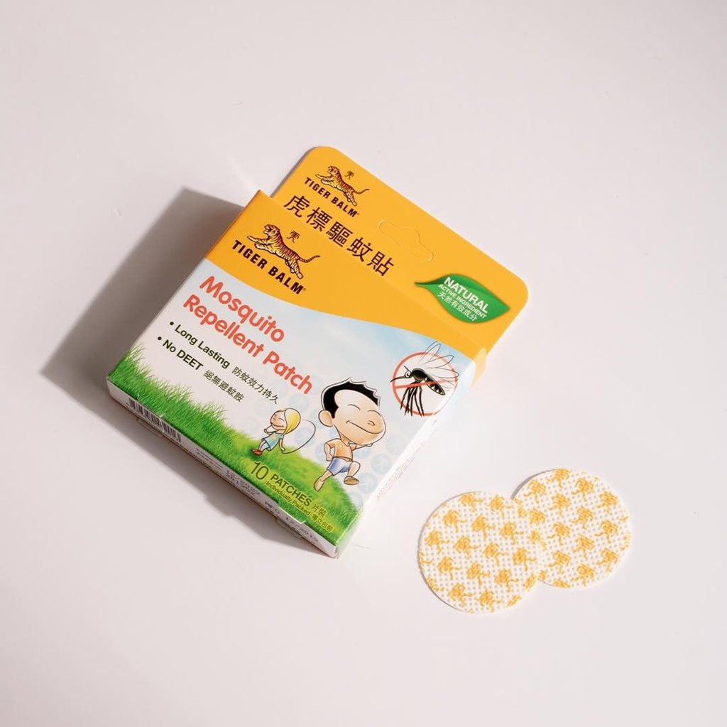 Miếng Dán Chống Muỗi Cho Bé - Tiger Balm Mosquito Repellent Patch Thái Lan