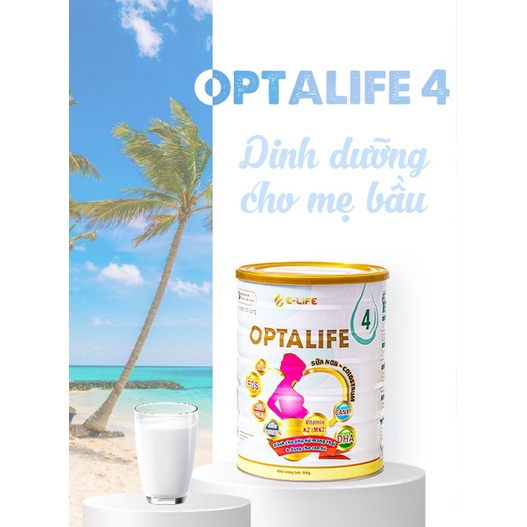 Sữa quốc tế OPTALIFE 4 900g - Dành cho phụ nữ mang thai