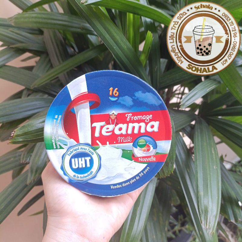 Phô mai Teama hộp 8 miếng - 16 miếng