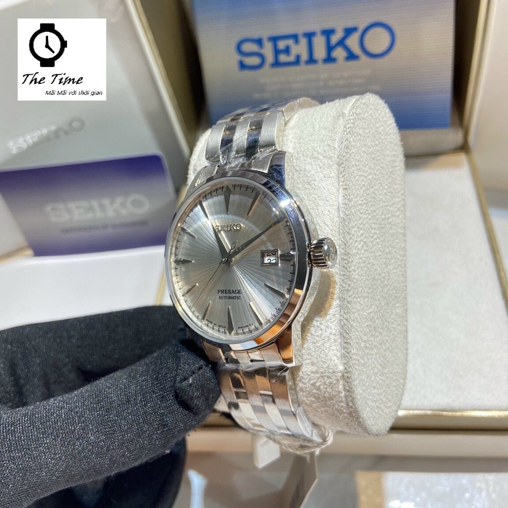 Đồng hồ nam_đồng hồ Seiko Automatic Cocktail SRPE19J1 case 40.5mm, 5atm