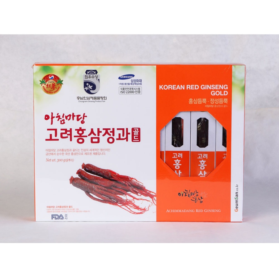 Sâm nguyên củ tẩm mật ong 8 củ 300g hàn quốc