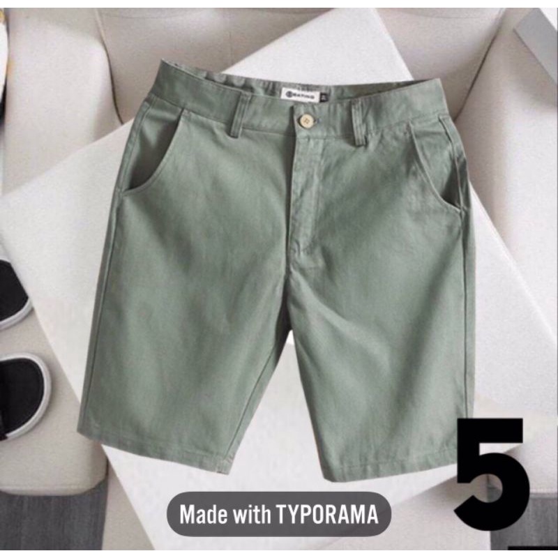 Quần ngố kaki nam -Quần ngố nhiều màu trẻ trung đủ size