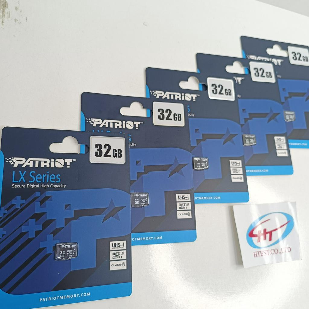 Thẻ nhớ Patriot 32GB MicroSDHC Class 10 - BH 5 năm - Hàng chính hãng