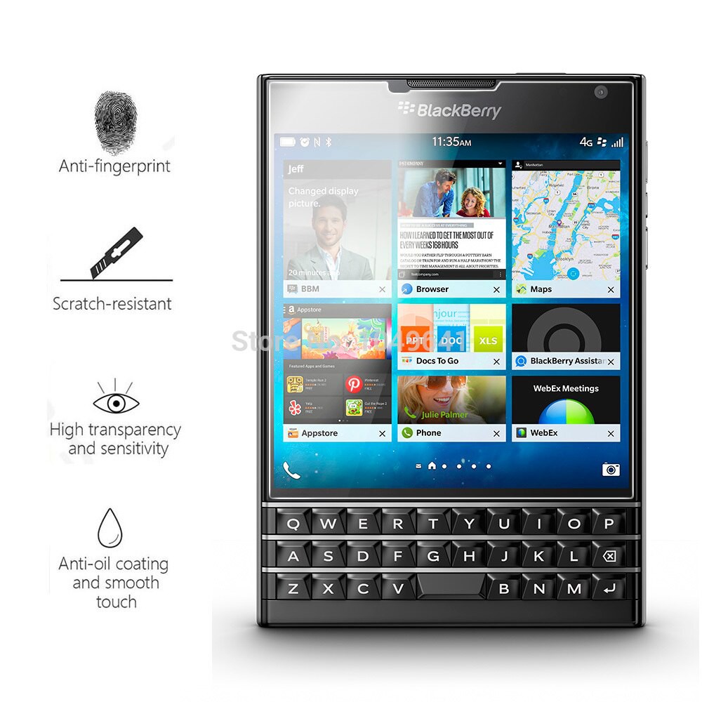 [Ảnh Thật] Kính Cường Lực BlackBerry Passport Q30 - Không FULL, 9H-0.26mm có mài cạnh 2.5D