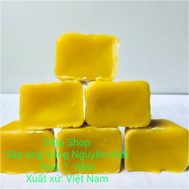 1 kg Sáp ong Vàng Nguyên Chất- Nguyên liệu làm son handmade