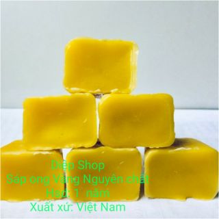 1 kg Sáp ong Vàng Nguyên Chất- Nguyên liệu làm son handmade