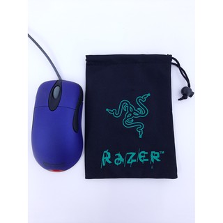 Túi đựng chuột/ tai nghe/ điện thoại/ pin sạc dự phòng, nhỏ gọn đa năng logo Razer