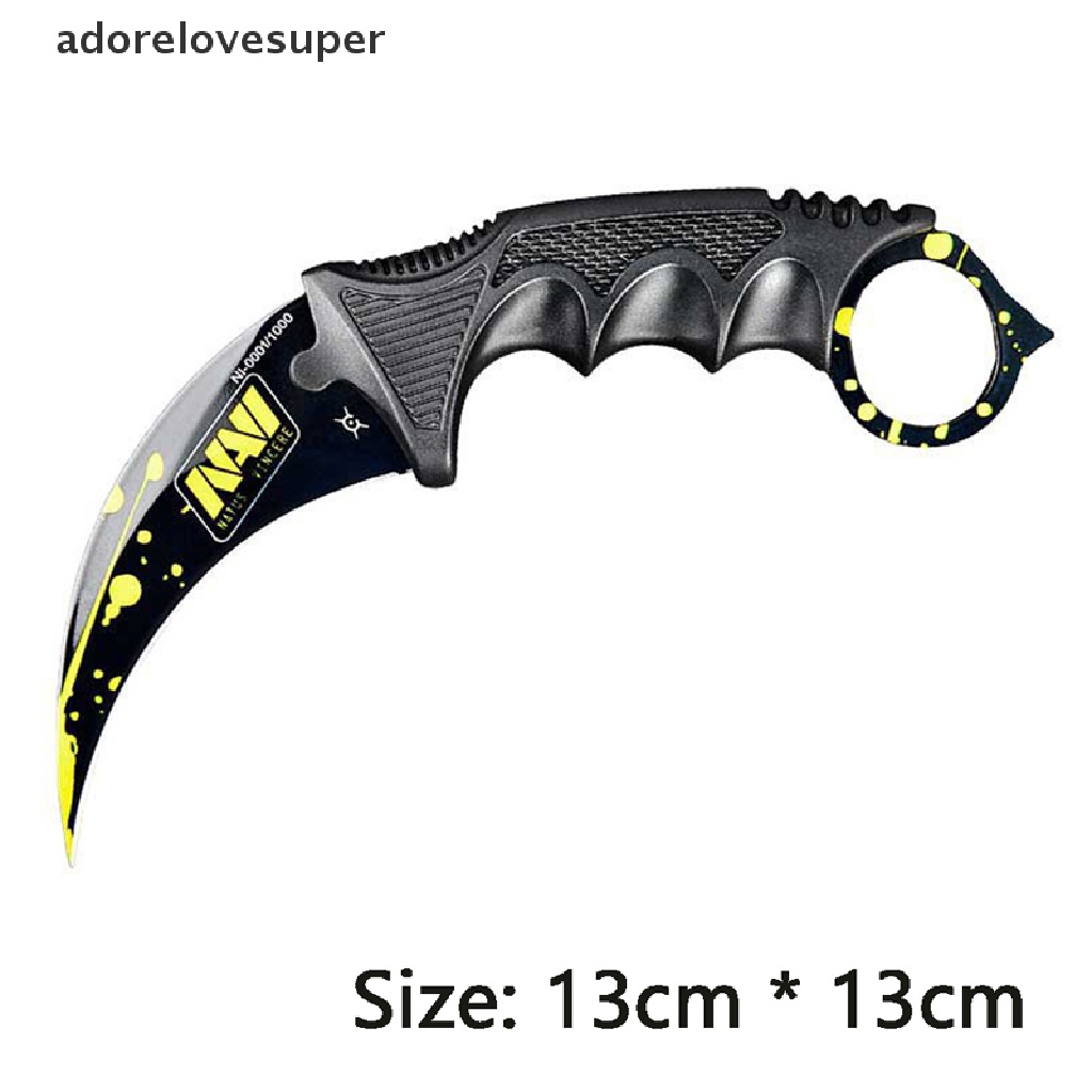 Đề Can Dán Trang Trí Xe Hơi / Xe Máy / Laptop Chống Thấm Nước Hình Dao CS GO Độc Đáo