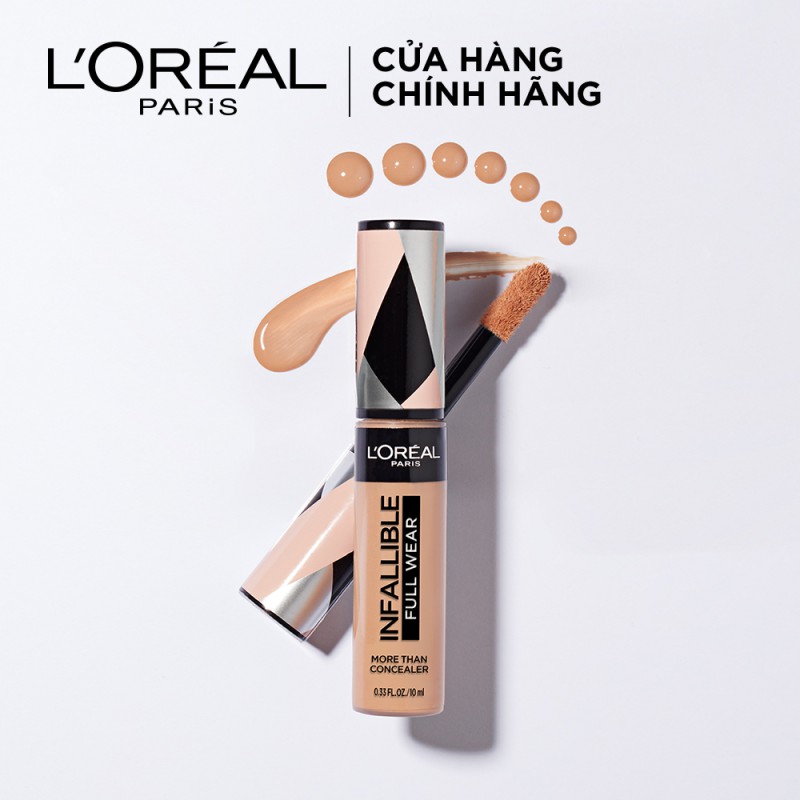 Kem Che Khuyết Điểm L'Oreal Paris Infallible More Than Concealer 10ml