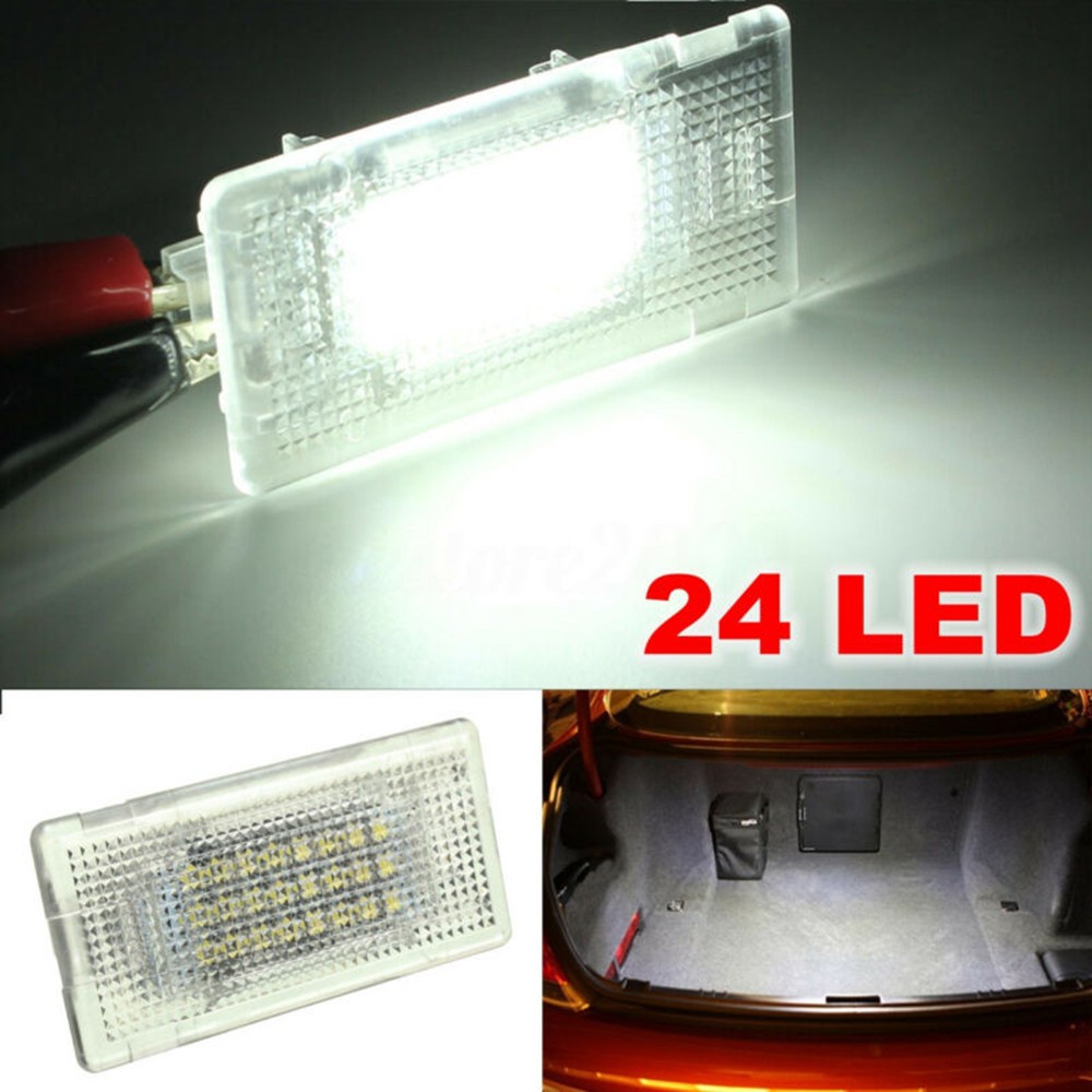 Hộp Đựng Găng Tay 24 Bóng Led Gắn Cốp Xe Hơi BMW E90 E92 E66 E39